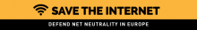 Save the Internet kampagnebanner